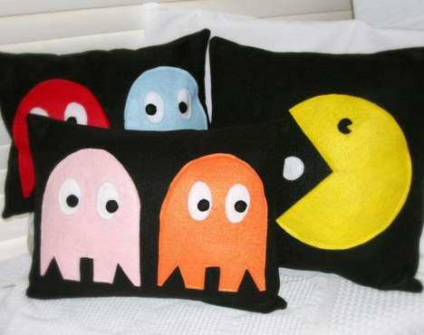 Pacman Pillow