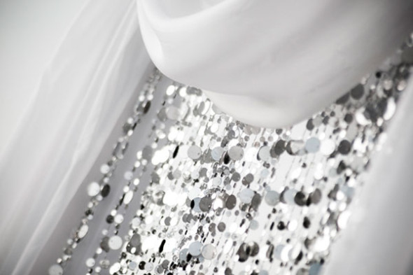 add mirrors as windows or a hanging display of mirror garland while add an instant charm to neat white theme.