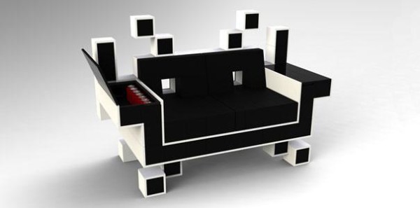 Space Invaders Sofa
