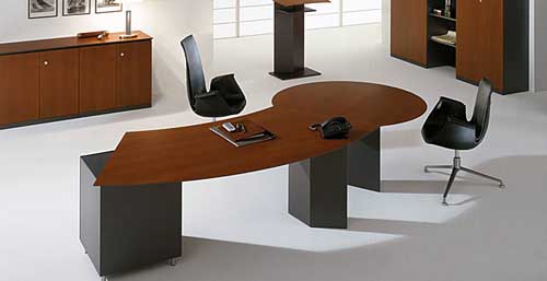 Intriguing Curved Desk