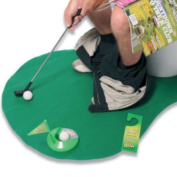 toilet-golf-set
