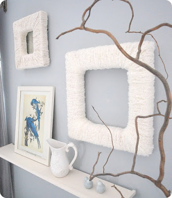 Sleek and very homely design, these frames are easy to make