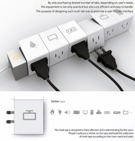 Tab The Power Strip