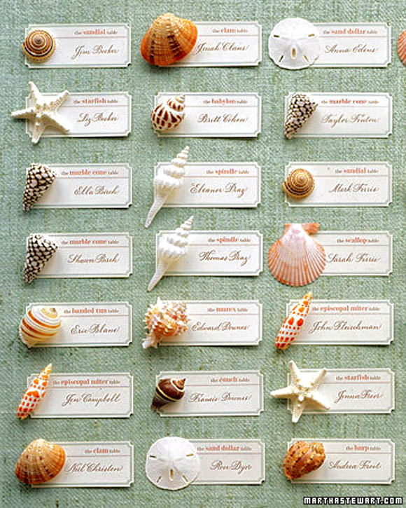 Diy Escort Cards For Wedding And Reception