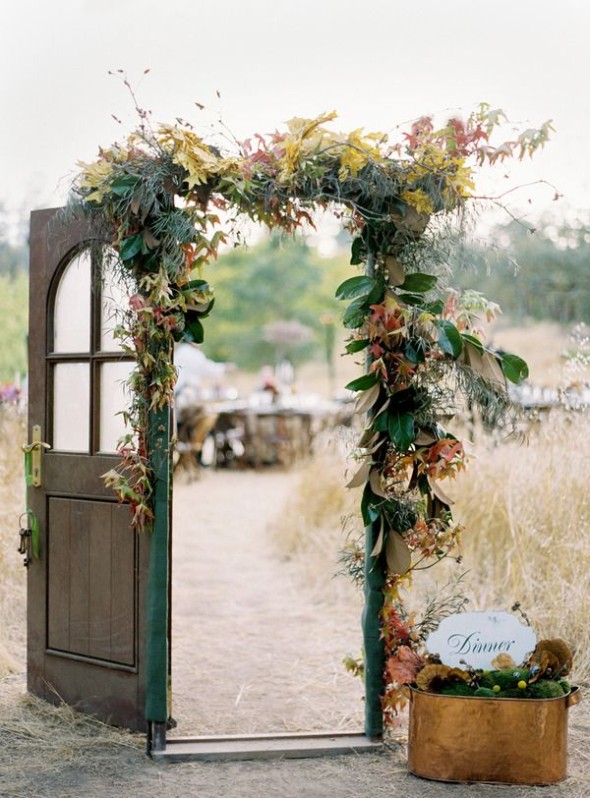Alternative altars for outdoor weddings