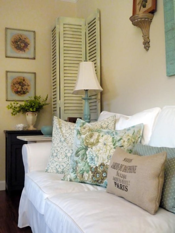 How to Get the Chipped-Edge Effect in Shabby-Chic Style Home