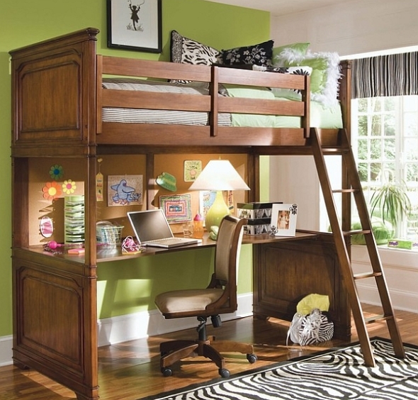 Loft Beds With Desk Underneath