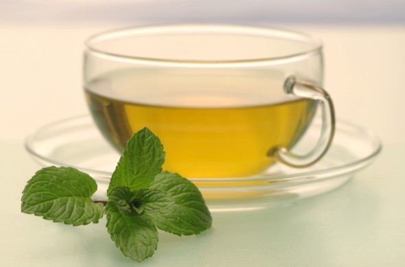Peppermint tea strengthens the nerves and also helps with indigestion, nausea and gas.