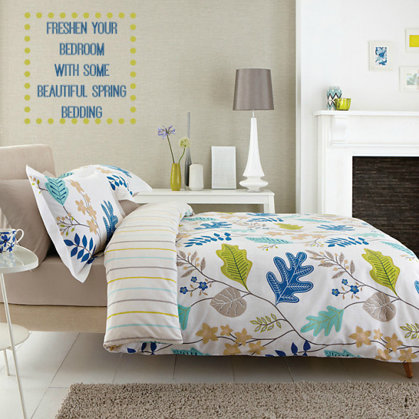 One the quickest ways to bring instant change to any bedroom, new set of bedding