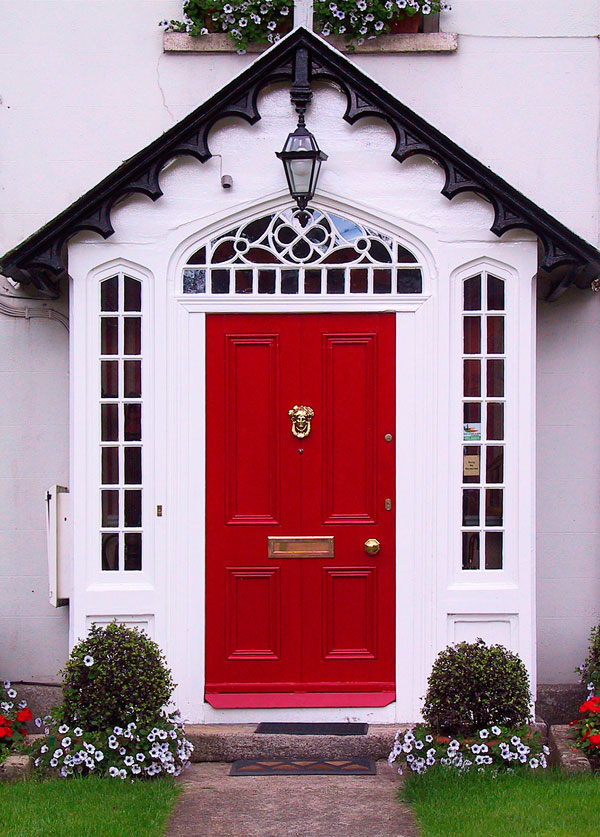 red-front-door