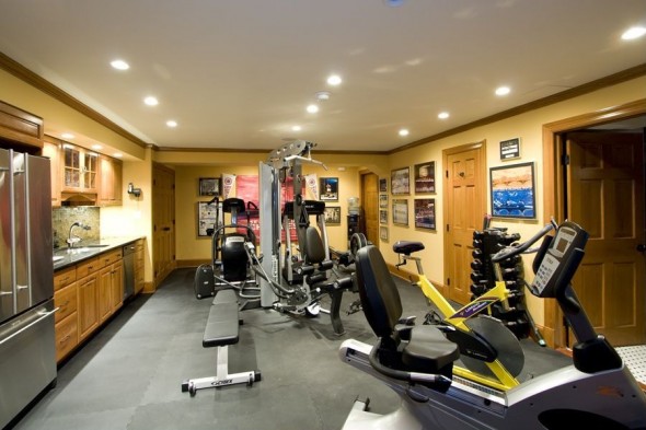 Basement Spaces - gym