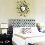 Give your bedroom a new look with a headboard.