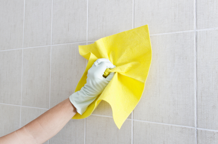 Hand cleaning wall.