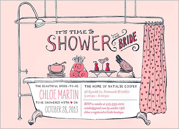 Bridal Shower Invitation 12