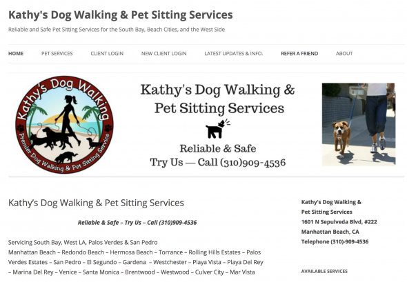 Kathy's Dog Walking & Pet Sitting Services