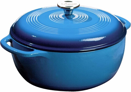 Enameled cast iron Dutch oven