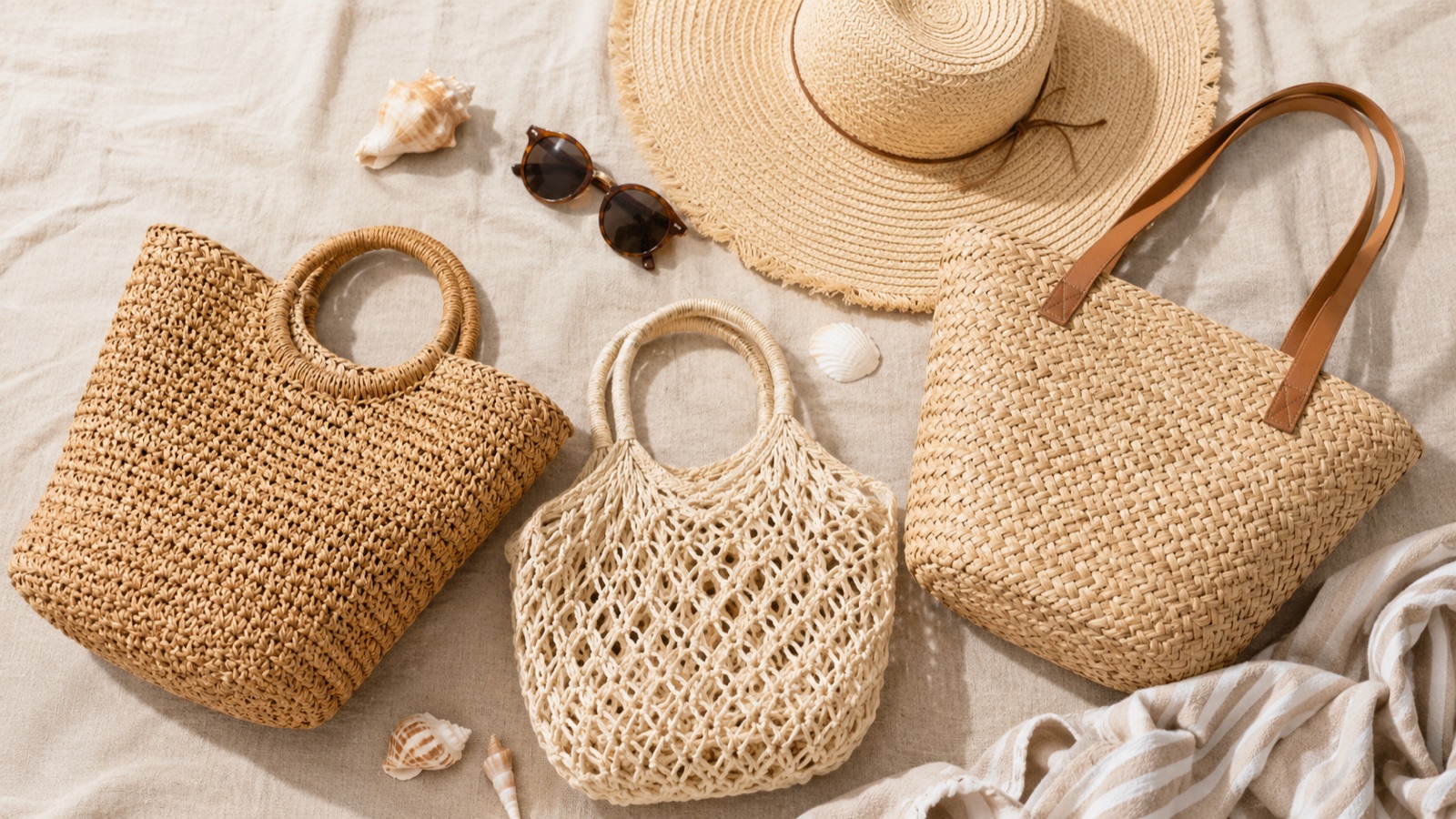 Straw & Woven Tote Bags for Summer 2026 (Beach Bags We Love)