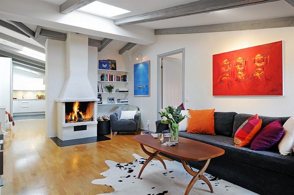 Scandinavian Style Inspired Living Space