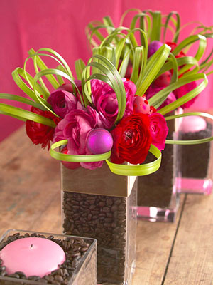 Decorate with Coffee Beans