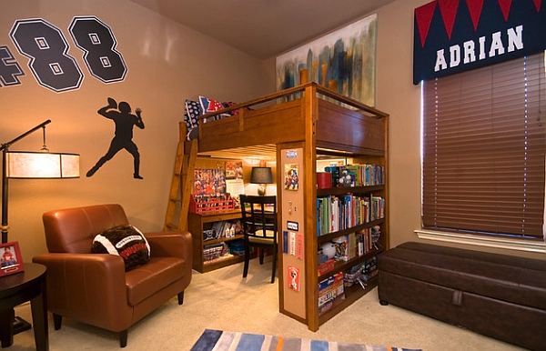 Loft Beds with Desk Underneath