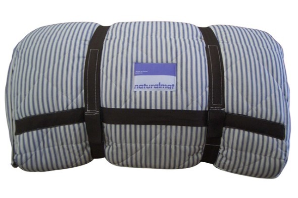 made from recycled denim, is an essential for any camper in need of decent sleep