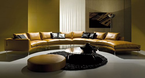 This sofa design is made of many modules, so you decide its exact specifications and size