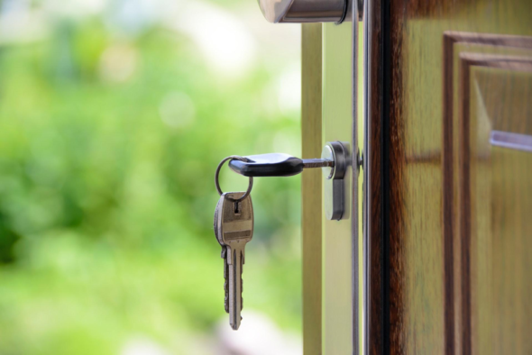 door lock at home